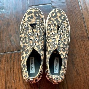 Cheetah Print Steve Madden Sneakers Sz 10